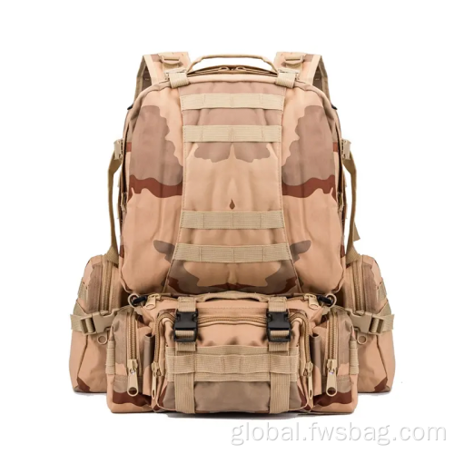 Hiking Backpack Tactical Nylon Hiking Knapsack Bag Climbing Backpack Tactical Camping Factory